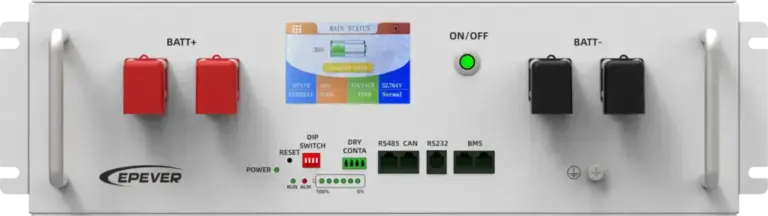 EPEVER EP-LFP51100-R4 LCD ΜΠΑΤΑΡΙΑ ΛΙΘΙΟΥ 5,12KWH 51V