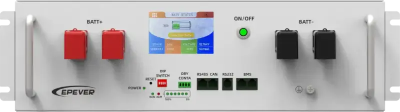 EPEVER EP-LFP51100-R4 LCD ΜΠΑΤΑΡΙΑ ΛΙΘΙΟΥ 5,12KWH 51V