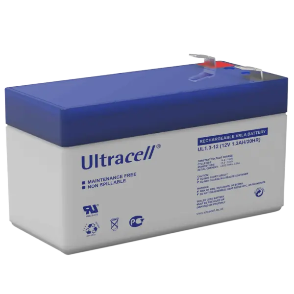 Ultracell Μπαταρία Μολύβδου 12V 1.3Ah UL1.3-12