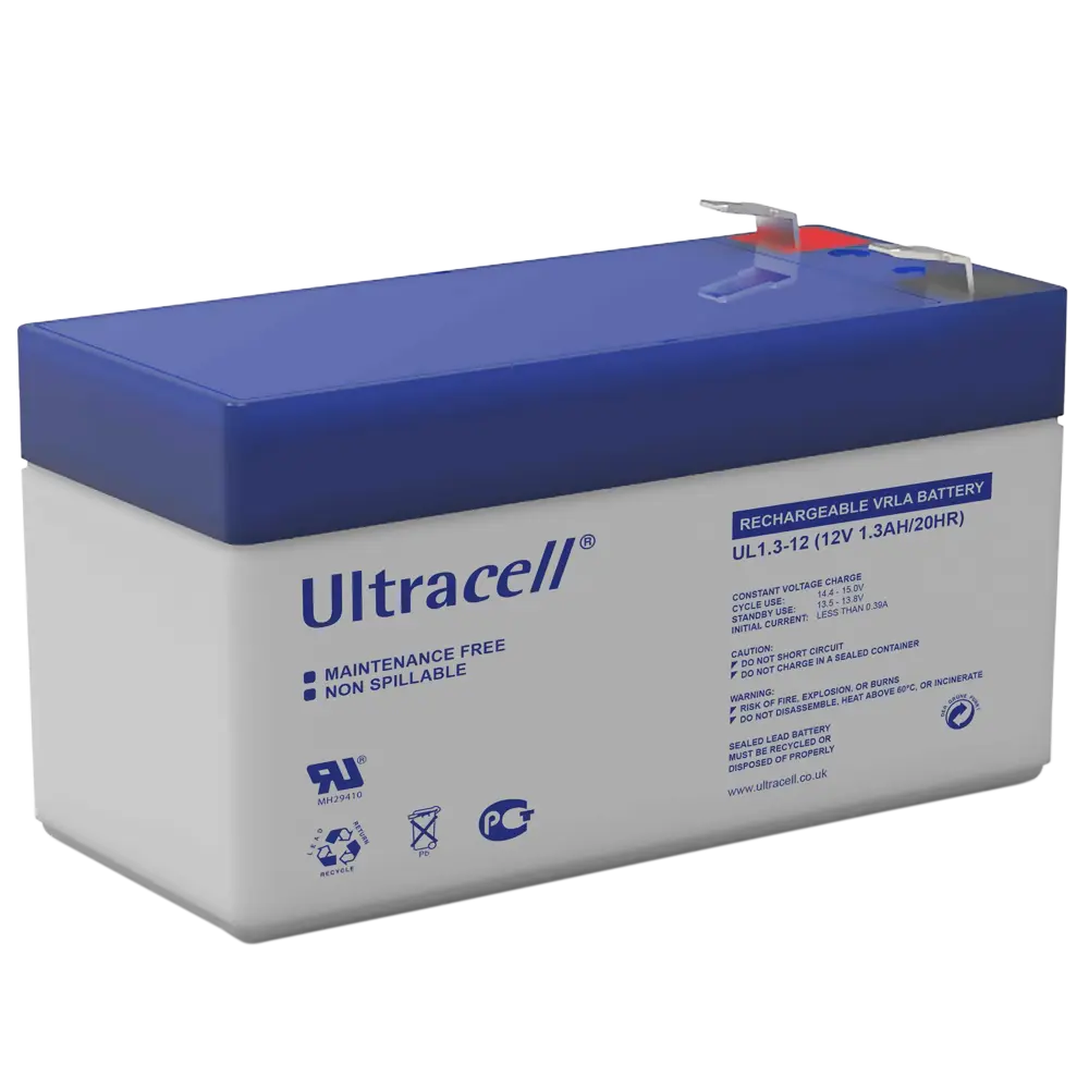 098cdb03-d7e6-4117-b55c-9ebbd4c7ca45 Ultracell Μπαταρία Μολύβδου 12V 1.3Ah UL1.3-12 - Image 1