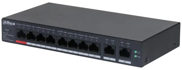 Dahua Switch PoE 8 Θυρών CS4010-8GT-110