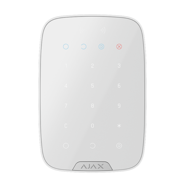 Ajax Πληκτρολόγιο Συναγερμού Ασύρματος Λευκό KEYPAD PLUS SUPERIOR