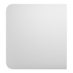 AJAX - SIDE BUTTON (1-GANG/2-WAY) WHITE