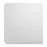 Ajax Πρόσοψη Διακόπτη Λευκό SIDE BUTTON (1-GANG/2-WAY)