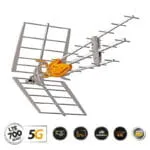 Κεραία UHF Τριπλή Televes DAT-45 T-FORCE 5G LTE HD BOSS (κανάλια 21-48) - Image 2