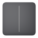 Ajax Πρόσοψη Διακόπτη SOLO BUTTON (2-GANG) GRAPHITE
