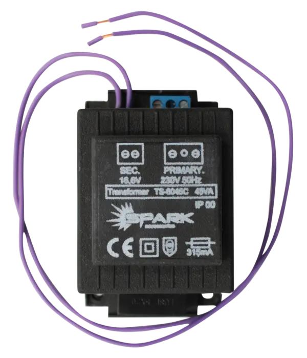 Spark Μετασχηματιστής 45VA 16.5V TS-6045C
