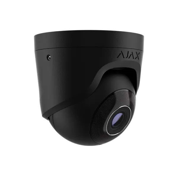 Ajax IP Κάμερα 5MP Μαύρο TURRETCAM (5 MP/4mm)