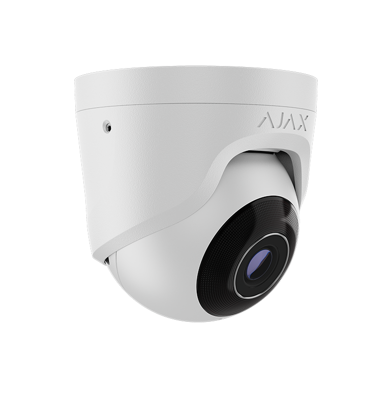 1f958fad-92e9-4a55-8caa-e709683385c8 Ajax IP Κάμερα 8MP Λευκό TURRETCAM (8 MP/2.8mm) - Image 1