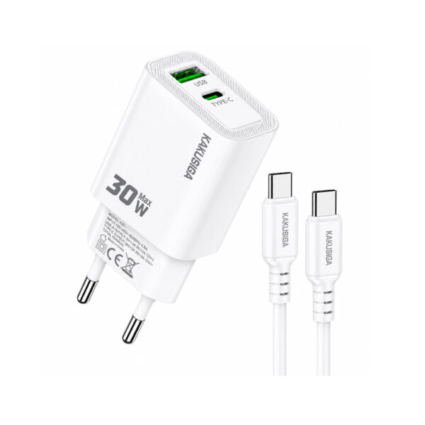 KSC-2214 Φορτιστής 30W+3.0 USB-TYPE C