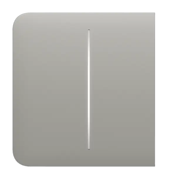Ajax Πρόσοψη Διακόπτη SIDE BUTTON (2-GANG) OYSTER