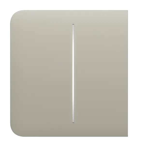Ajax Πρόσοψη Διακόπτη SIDE BUTTON (2-GANG) IVORY