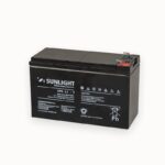 Μπαταρία Sunlight VRLA AGM (12V 7Ah) 2.05kg 151mm x 65mm x 94mm με Μεγάλους Πόλους