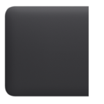 Ajax Πρόσοψη Διακόπτη SIDE BUTTON (1-GANG/2-WAY) GRAPHITE