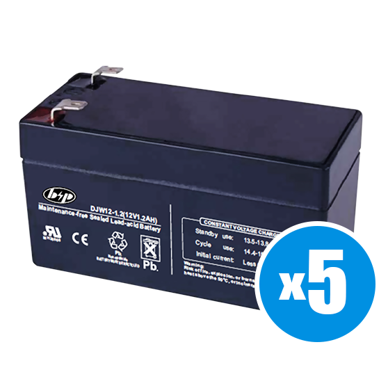 3b0bfe4e-3117-476e-8c88-5b96a2a92c84 BP Μπαταρίες Μολύβδου 5άδα 12V 1.3Ah DJW12-1.3 - Image 1