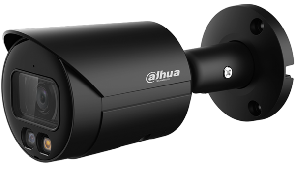 Dahua IP Κάμερα 4MP Μαύρο IPC-HFW2449S-S-IL-0280B