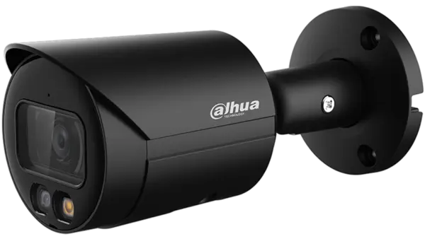 Dahua IP Κάμερα 4MP Μαύρο IPC-HFW2449S-S-IL-0280B