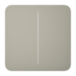 Ajax Πρόσοψη Διακόπτη SOLO BUTTON (2-GANG) OLIVE