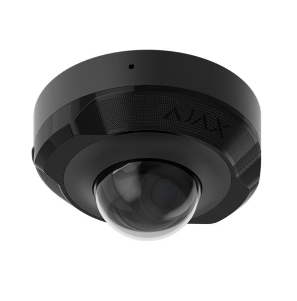 Ajax IP Κάμερα 8MP Μαύρο DOMECAM MINI (8 MP/2.8mm)