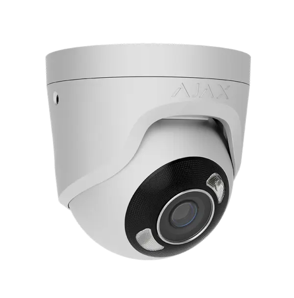 Ajax IP Κάμερα 8MP Λευκό TURRETCAM HL (8 MP/2.8mm)