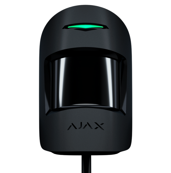 Ajax Ανιχνευτής Κίνησης PIR+Microwave Μαύρο MOTION PROTECT PLUS FIBRA