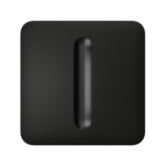 AJAX - SOLO BUTTON (DIMMER) BLACK