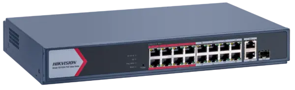 Hikvision Switch PoE 16 Θυρών DS-3E1318P-EI/M