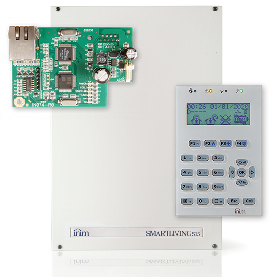 Inim Κιτ Συναγερμού 5/15 Ζωνών SMARTLIVING515+nCODE/GB+SMARTLAN/SI