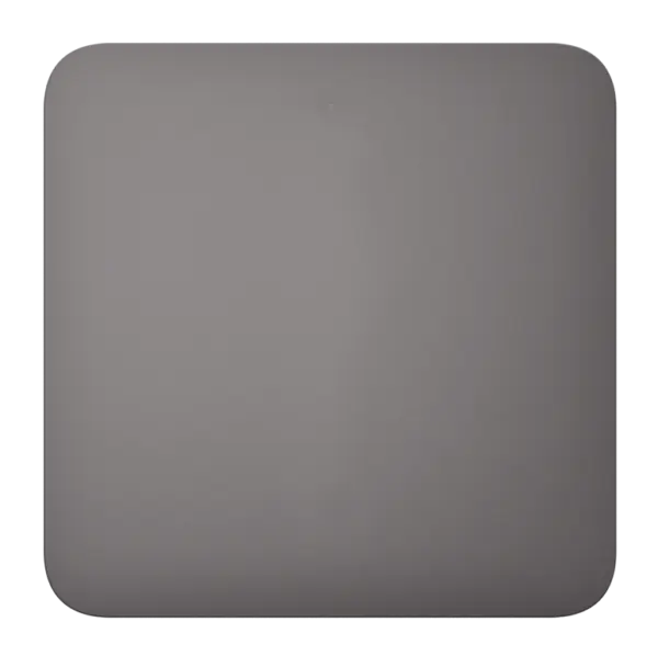 Ajax Πρόσοψη Διακόπτη Γκρι SOLO BUTTON (1-GANG/2-WAY)