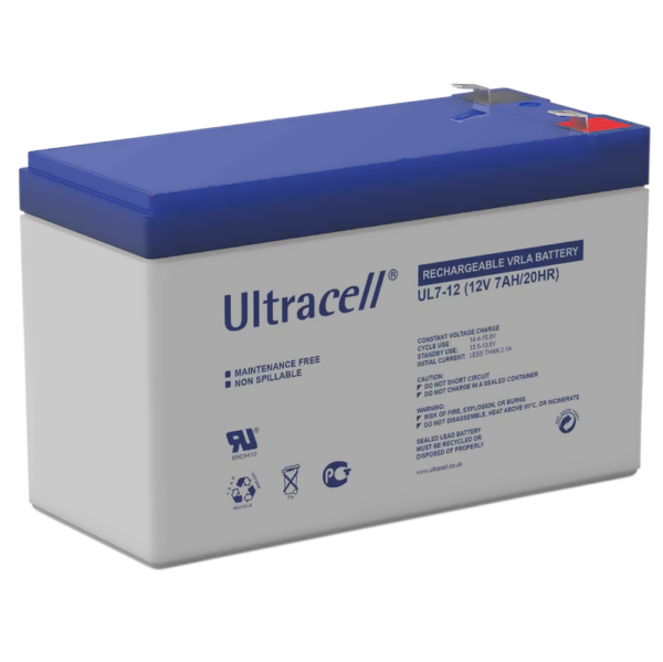 ULTRACELL - BATTERY 12V 7AH