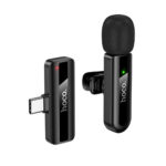 Μικρόφωνο Πέτου Ασύρματο Hoco L20 Fair Lavalier USB-C HD Πλήρως Κατευθυντικό Μικρόφωνο 2.4GHz 60mAh 4h Λειτουργίας 15m Ακτίνα Χρήσης Μαύρο
