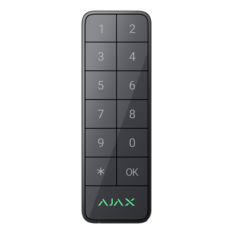 53358ba5-f900-4a6c-ac94-bec9b4f7cd8c AJAX - KEYPAD OUTDOOR GRAPHITE FIBRA - Image 1