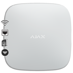 Ajax Κεντρική Μονάδα Wi-Fi Λευκό HUB 2 PLUS