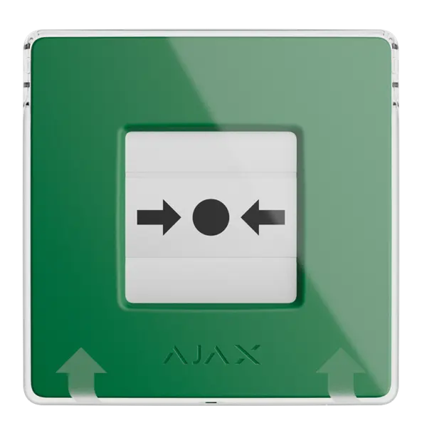 Ajax Μπουτόν Αναγγελίας Ασύρματο MANUAL CALL POINT (GREEN)