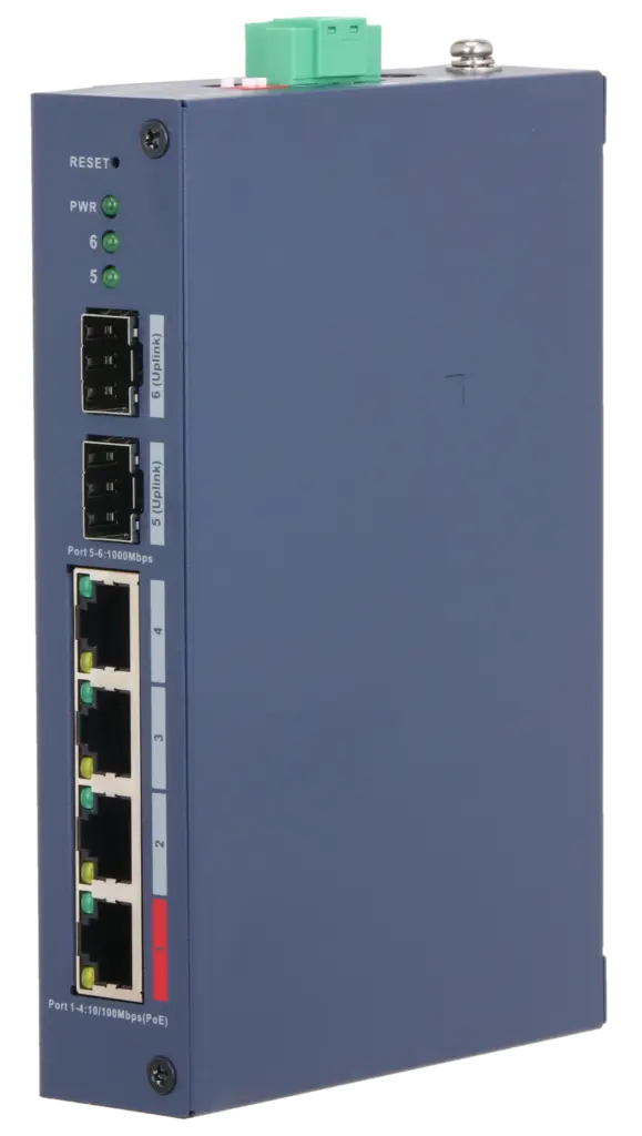 5dc478c8-3e98-42c7-8ba4-f927caed2daa Dahua Switch PoE 4 Θυρών CHS4206-4GT-90 - Image 1