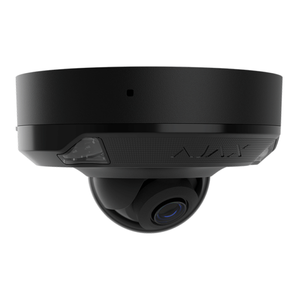 Ajax IP Κάμερα 8MP Μαύρο DOMECAM MINI HL (8 MP/4mm)