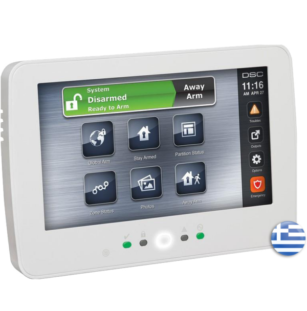 DSC Πληκτρολόγιο Αφής 7 Ιντσών HS2TCHPE6 N