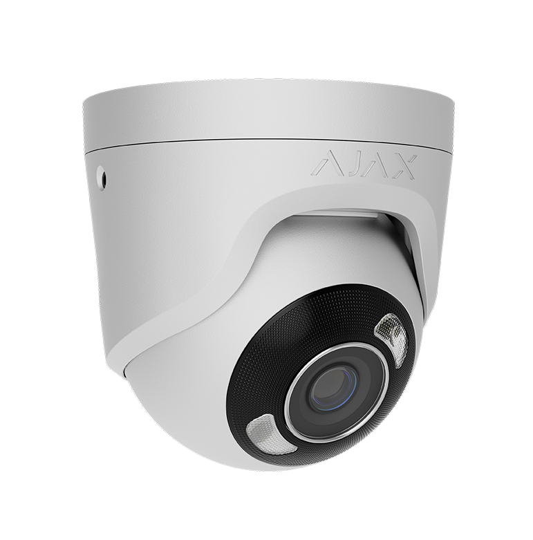 77b746dd-3025-4d39-9ad0-cb66a9813d11 AJAX - TURRETCAM HL (8 MP/4mm) WHITE - Image 1