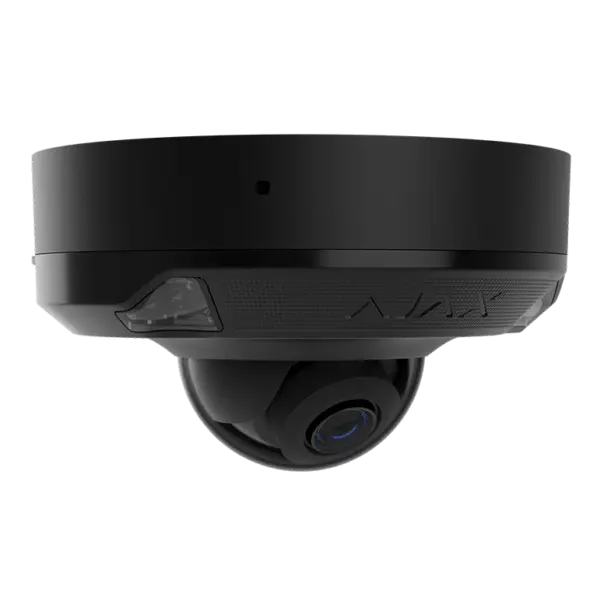 Ajax IP Κάμερα 8MP Μαύρο DOMECAM MINI HL (8 MP/2.8mm)