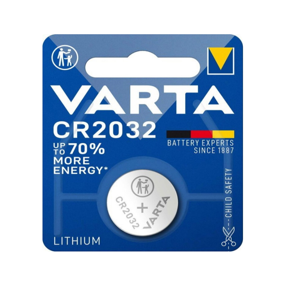 8d37b5aa-1ffb-4ee6-887f-2c9bfc6305a5 Varta Μπαταρία Λιθίου 3V CR2032 - Image 1