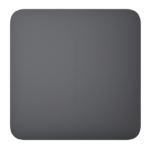 AJAX - SOLO BUTTON (1-GANG/2-WAY) GRAPHITE