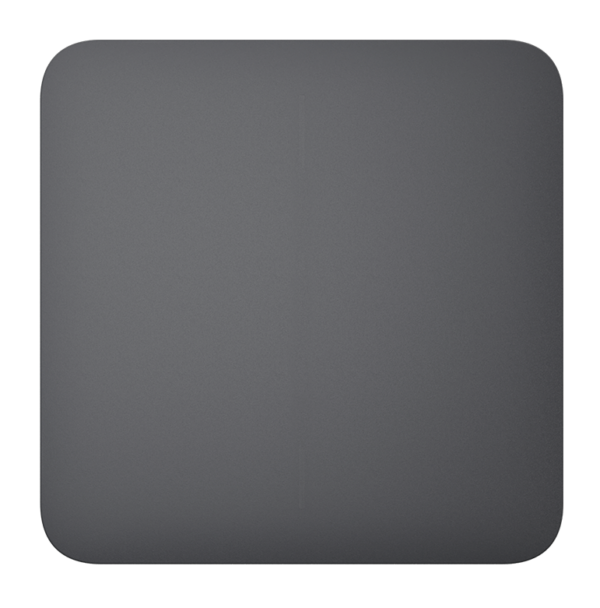 Ajax Πρόσοψη Διακόπτη SOLO BUTTON (1-GANG/2-WAY) GRAPHITE