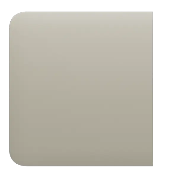 Ajax Πρόσοψη Διακόπτη SIDE BUTTON (1-GANG/2-WAY) IVORY