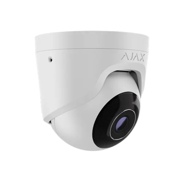 Ajax IP Κάμερα 8MP Λευκό TURRETCAM (8 MP/4mm)