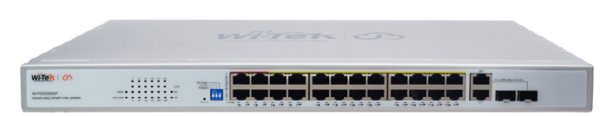 Wi-Tek Switch PoE 24 Θυρών WI-PCES226GF
