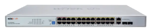 Wi-Tek Switch PoE 24 Θυρών WI-PCES226GF