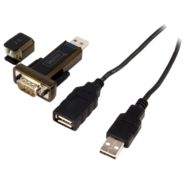 9a48634f-bcef-428d-96bc-4df30a2ef630 Digitus Μετατροπέας USB σε Σειριακό DA-70156 USB2.0 TO SERIAL CONVERTER - Image 1