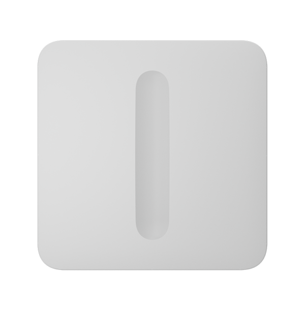 Ajax Πρόσοψη Διακόπτη Λευκό SOLO BUTTON (DIMMER)