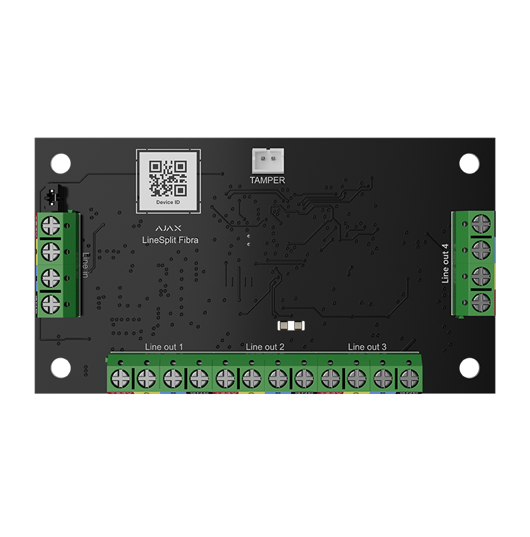 9d449f52-8868-4afd-b366-e041e0676119 Ajax Διαχωριστής Γραμμής 1 σε 4 LINESPLIT FIBRA - Image 1