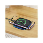 KSC-1367 WIRELESS CHARGER 15W (ΜΑΥΡΟ ΧΡΩΜΑ) - Image 2